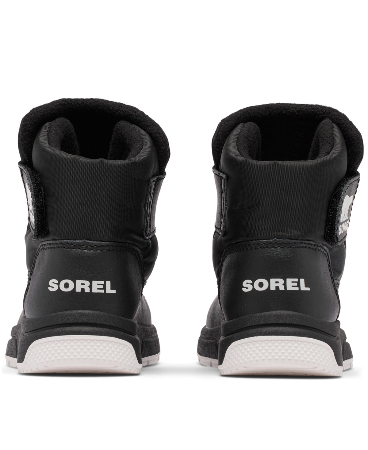 Sorel Children's Whitney Iii Strap Mid Waterproof Boots In Black
