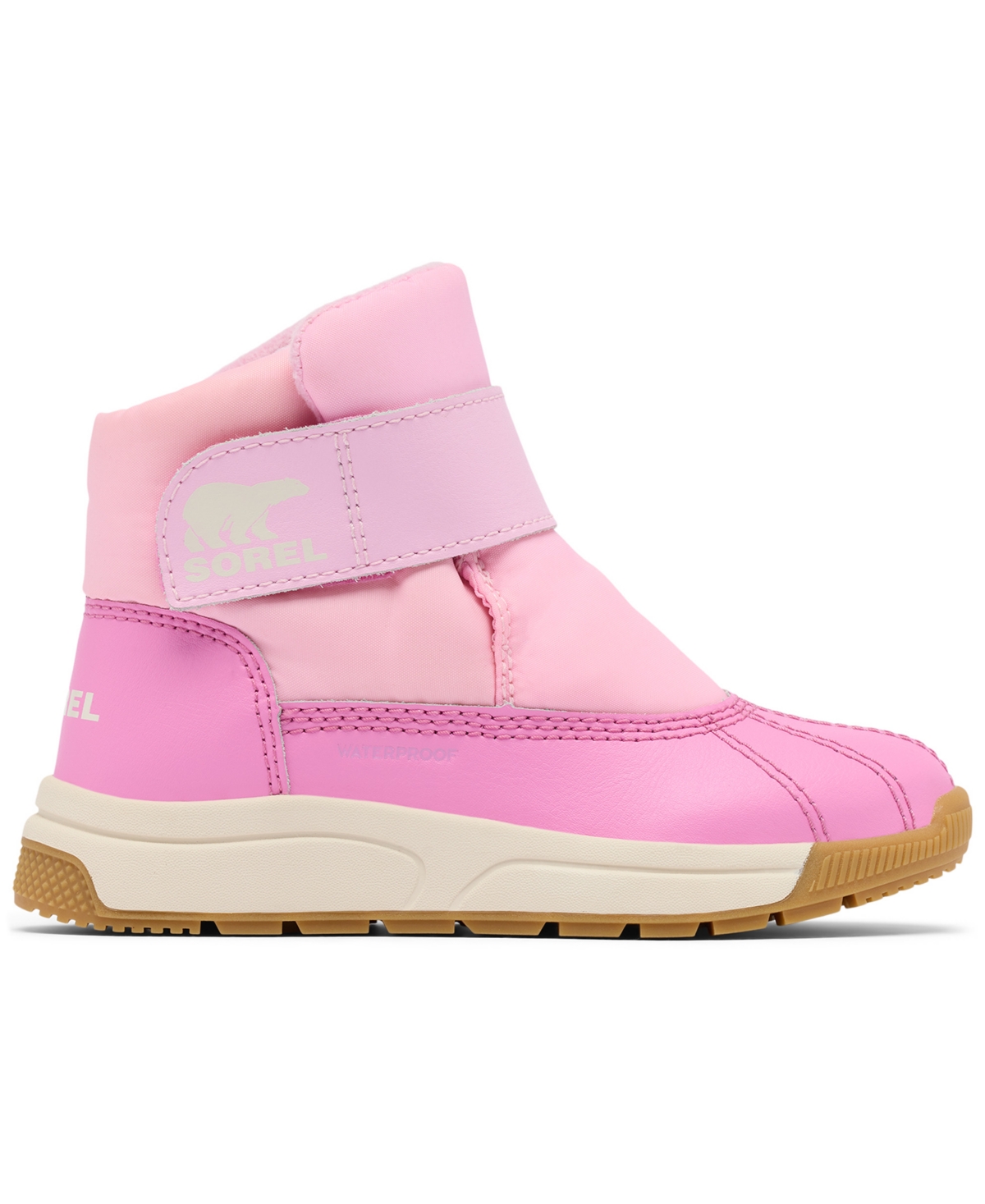Sorel Toddler Whitney Iii Strap Mid Winter Waterproof Boots In Pink