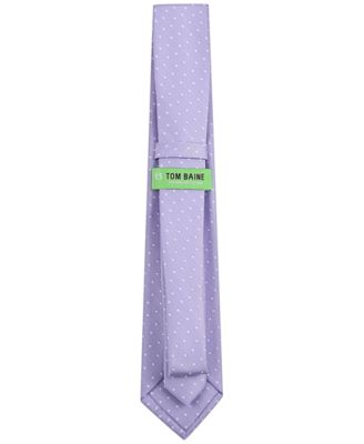 Men's Classic Pin Grid Pattern Tie
