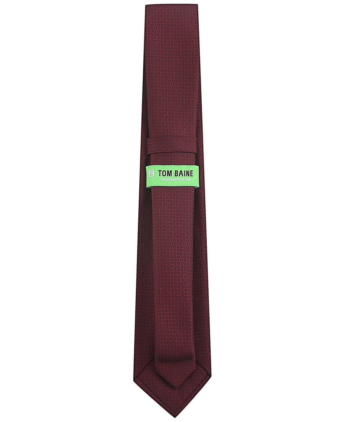 Tom Baine Men's Floral Classic Tie In Red