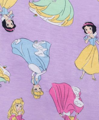 Girls' Toddler 2T-4T Printed Top and Pants Pajama, 2-Piece Set