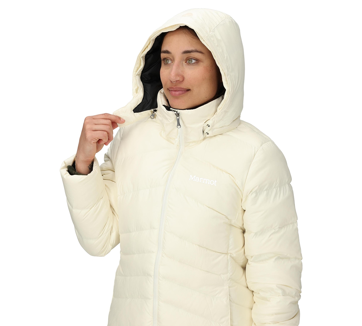 Marmot Women's Montreal Hooded Faux-Fur-Trim Coat