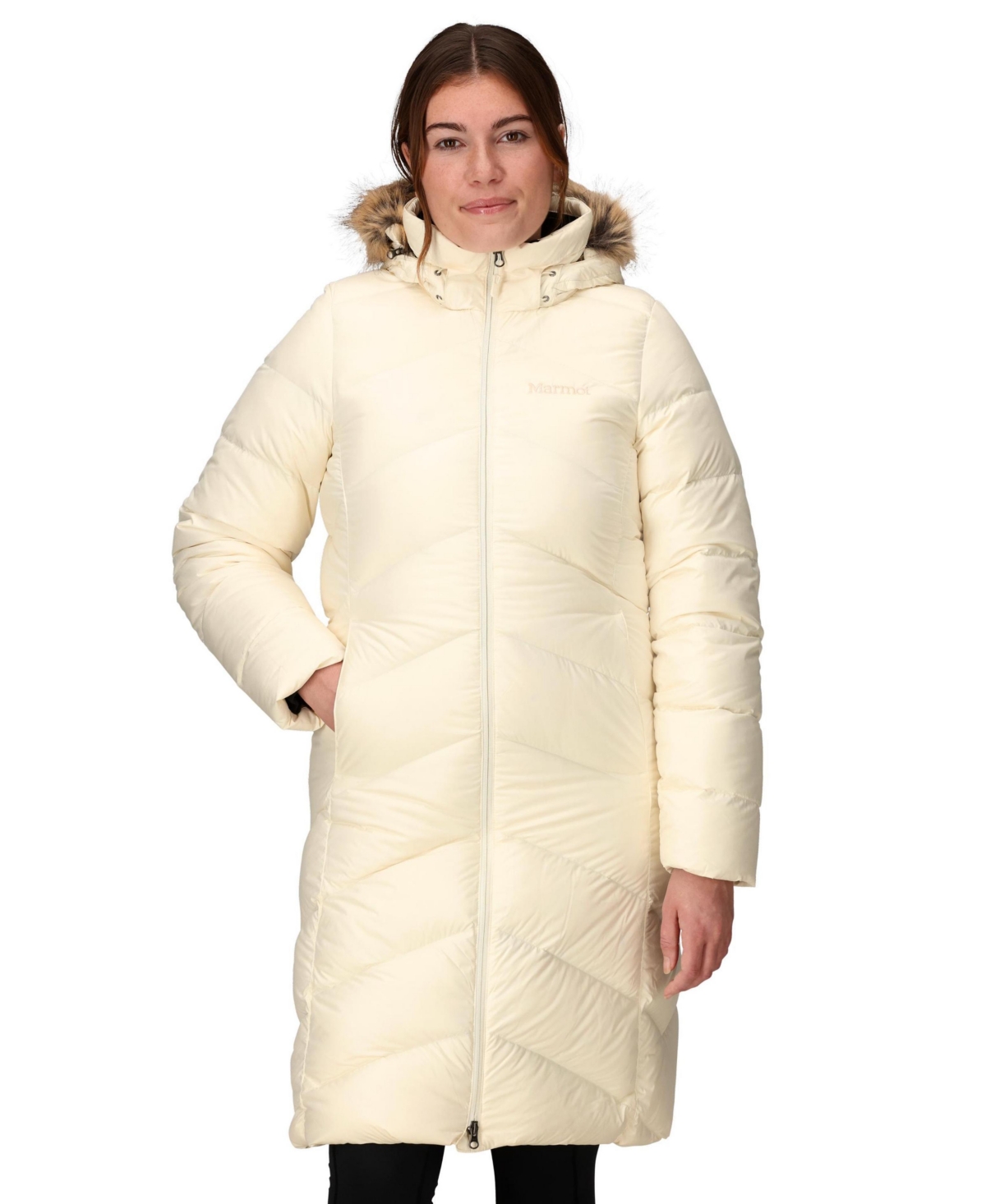 Marmot Women's Montreaux Winter Coat In Neutral