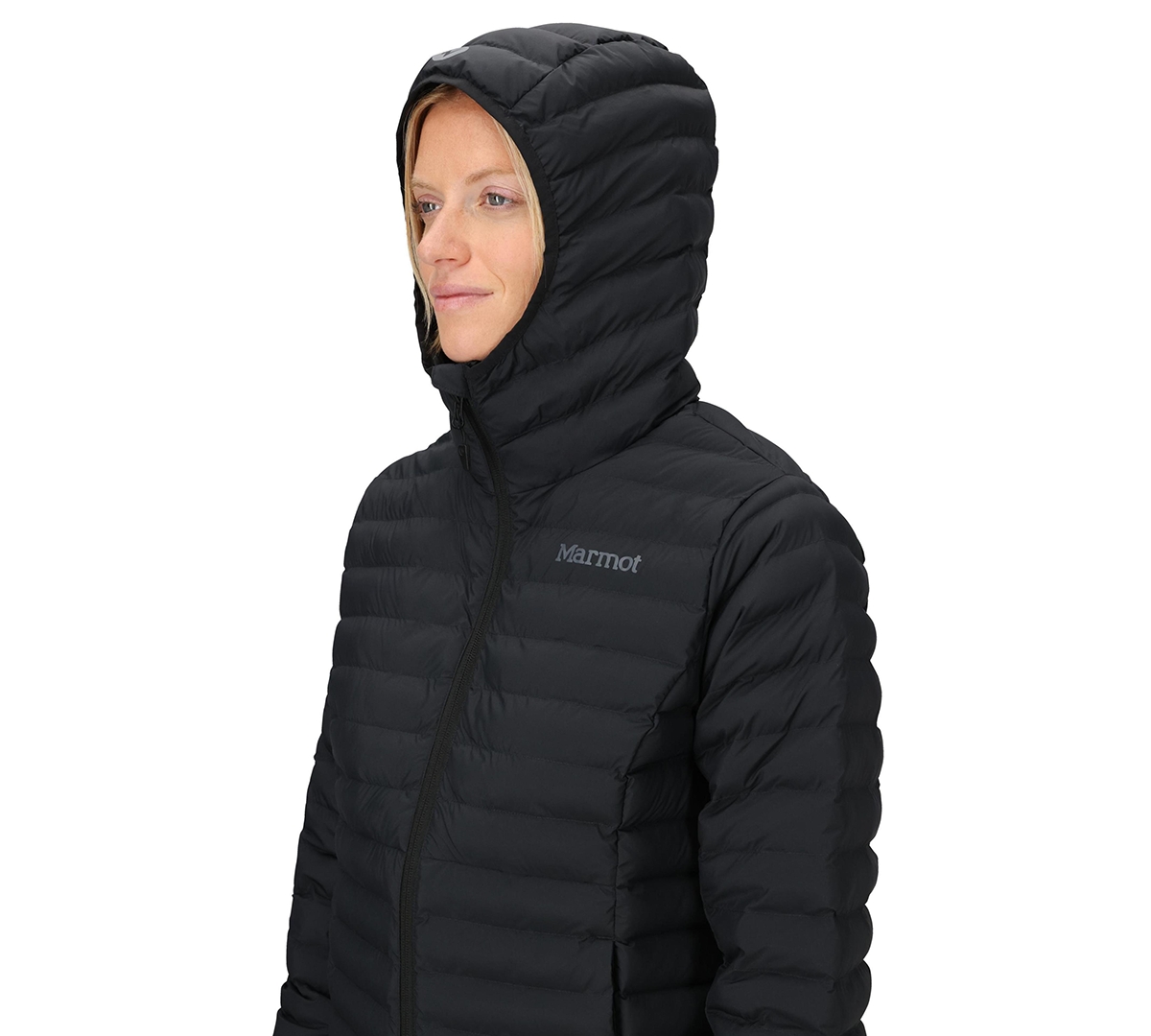 Marmot Women's Long Sleeve Elastic Bound Cuffs Hoodie In Black