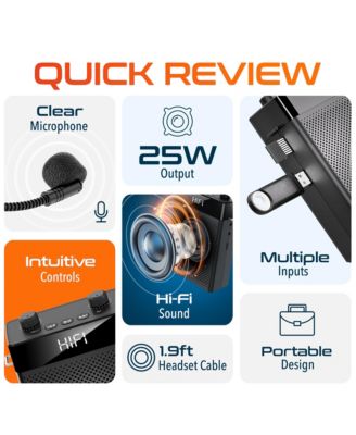 A565 Wired Headset with Microphone, Voice Amplifier (DVA565)