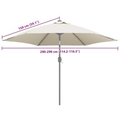 Replacement Fabric Sand white 100% polyester Large