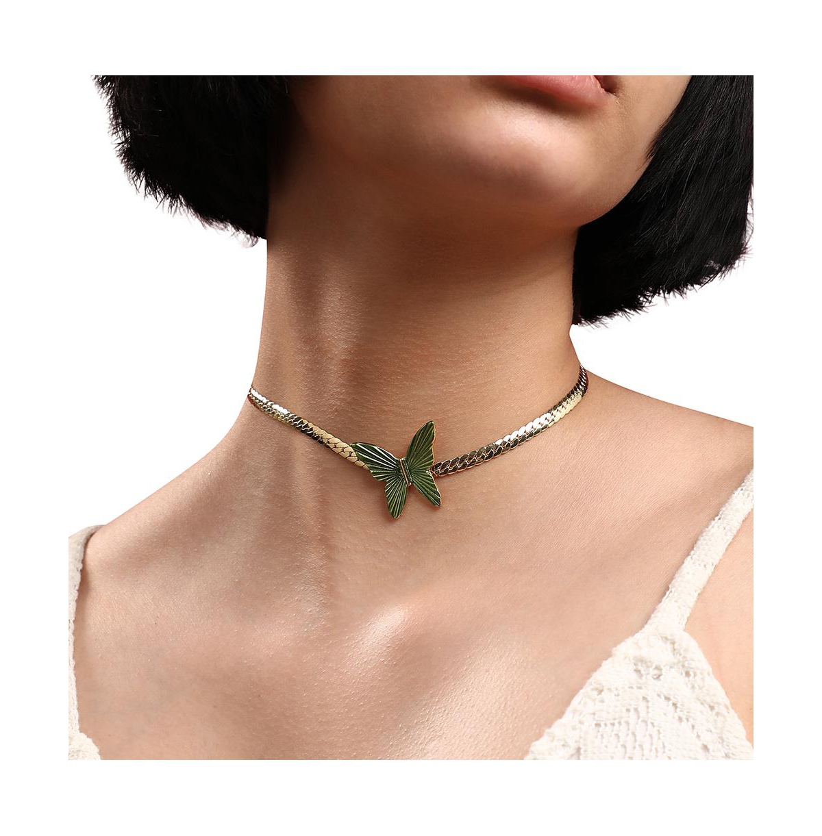 Sohi Majestic Jewel Pendant In Gold