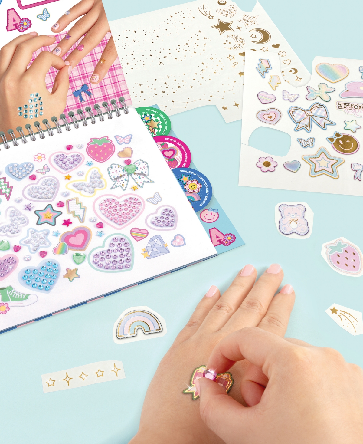 Make It Real Bejeweled Cosmetic Activity Book In Multi