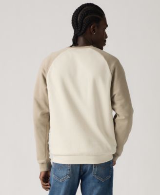 Levi'&reg; Men's Relaxed Fit Crewneck Long Sleeve Red Tab Logo Sweatshirt