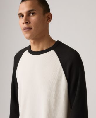 Men's Thermal Long Raglan Sleeve T-Shirt