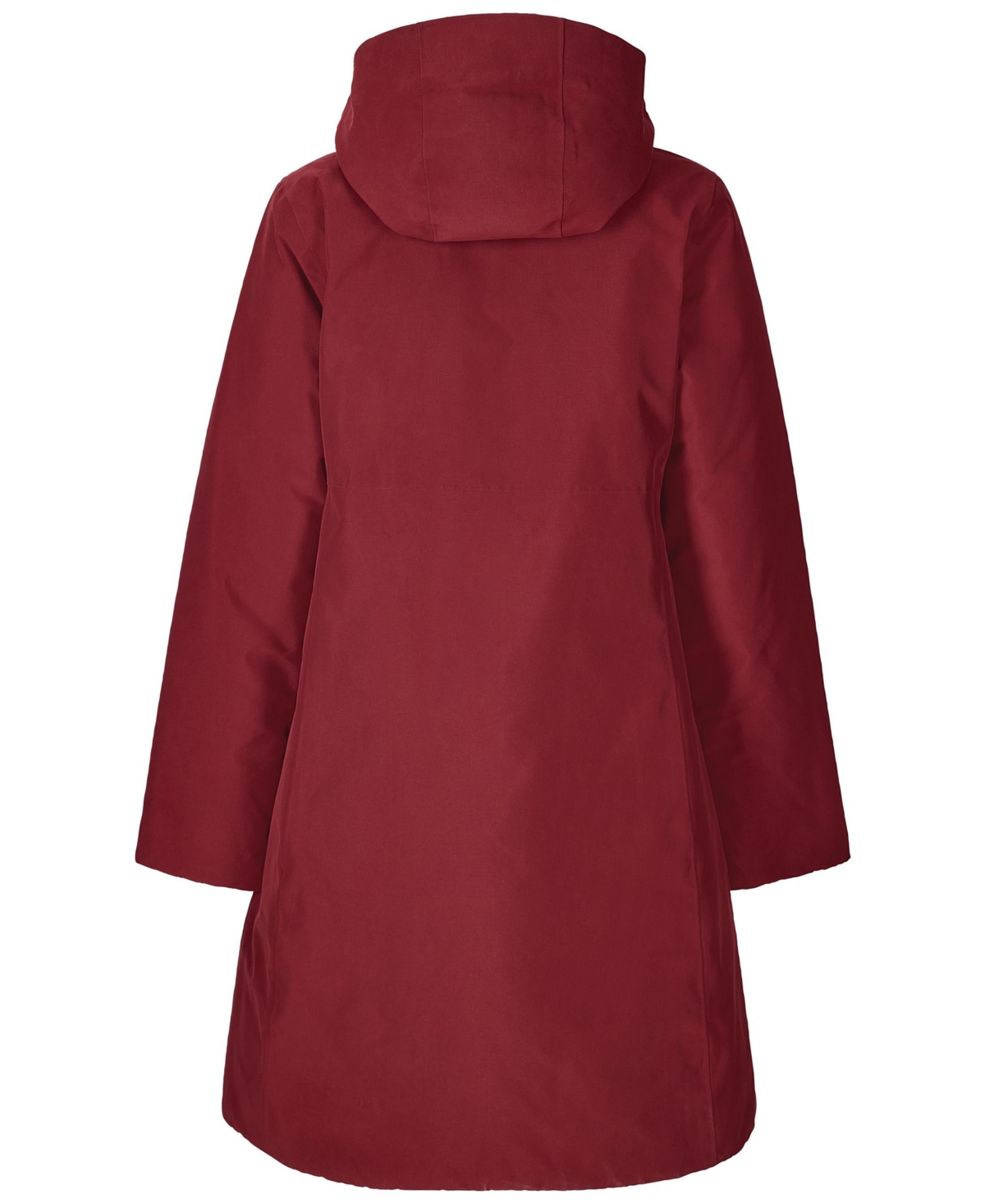 Marmot Women's Chelsea Hooded Waterproof Down Coat In Burgundy