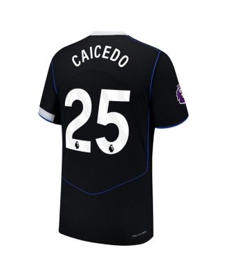 Nike Men's Moisés Caicedo Black Chelsea 2025/26 Third Authentic
