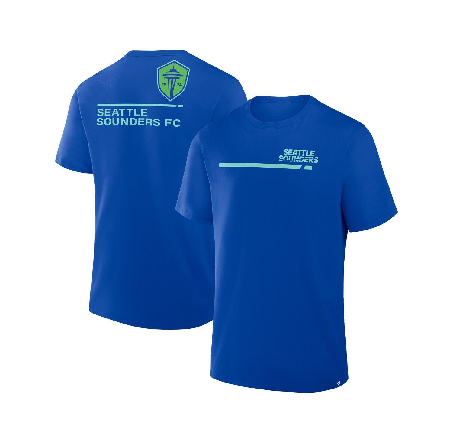 Men's Blue Seattle Sounders FC Corner Kick Legacy T-Shirt