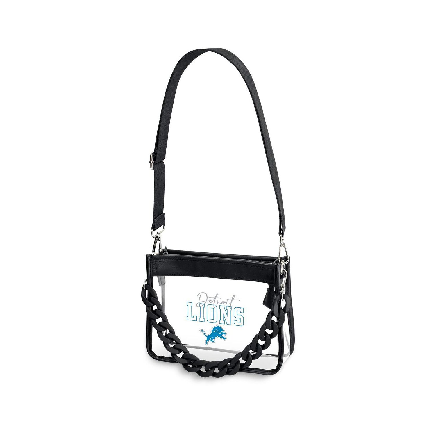Detroit Lions Plastic Chain Mini Crossbody Handbag