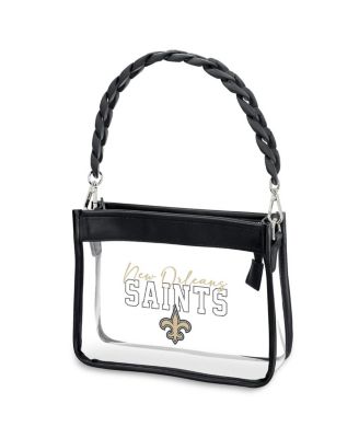 New Orleans Saints Plastic Chain Mini Crossbody Handbag