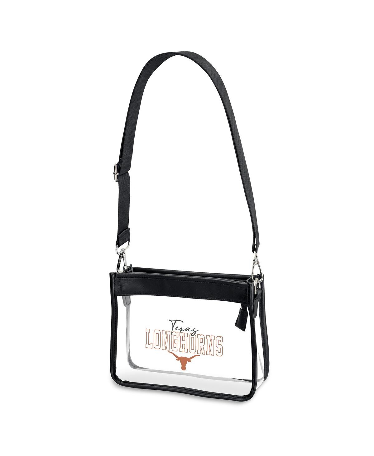 Wear By Erin Andrews Kansas City Chiefs Plastic Chain Mini Crossbody In Transparent