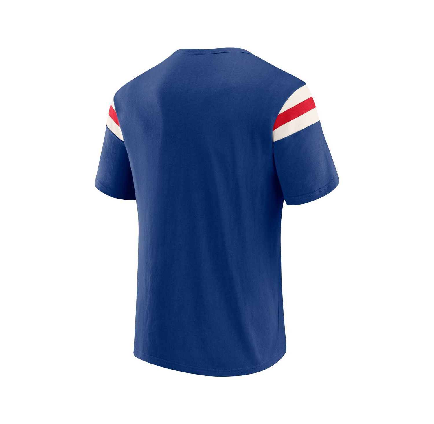 Men's Royal Texas Rangers Distressed Sleeve Stripe T-Shirt