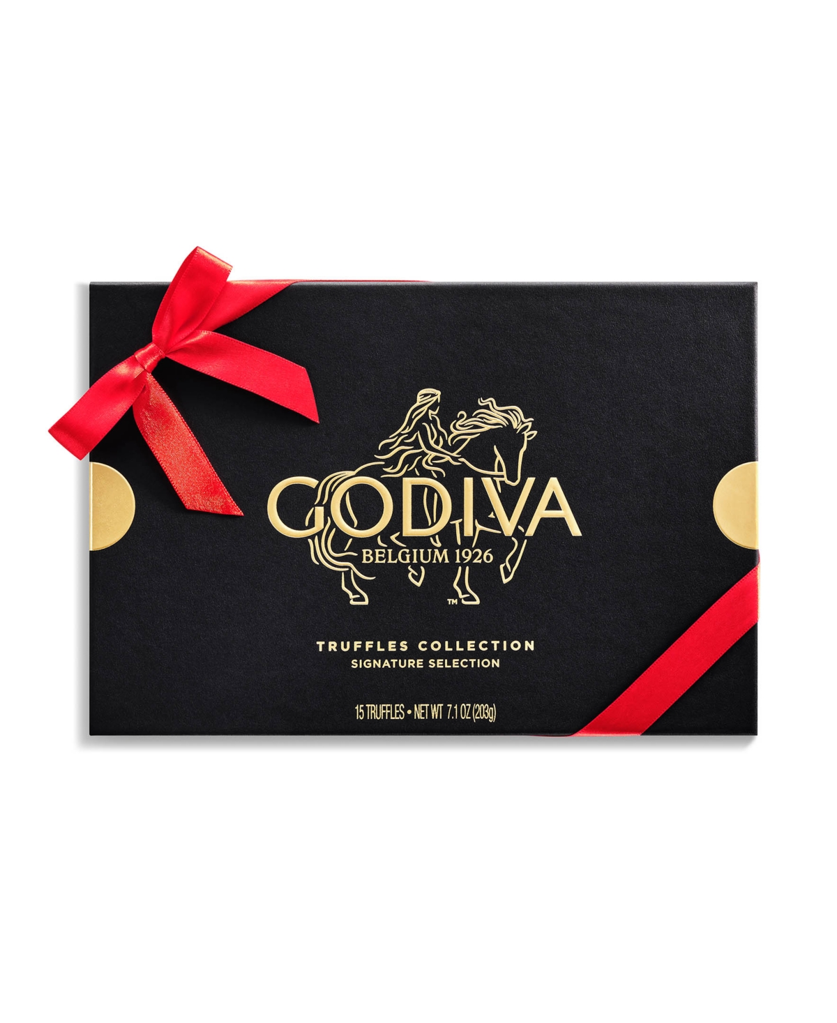 Godiva Signature Truffles Assorted Chocolate Gift Box, 15 Pieces