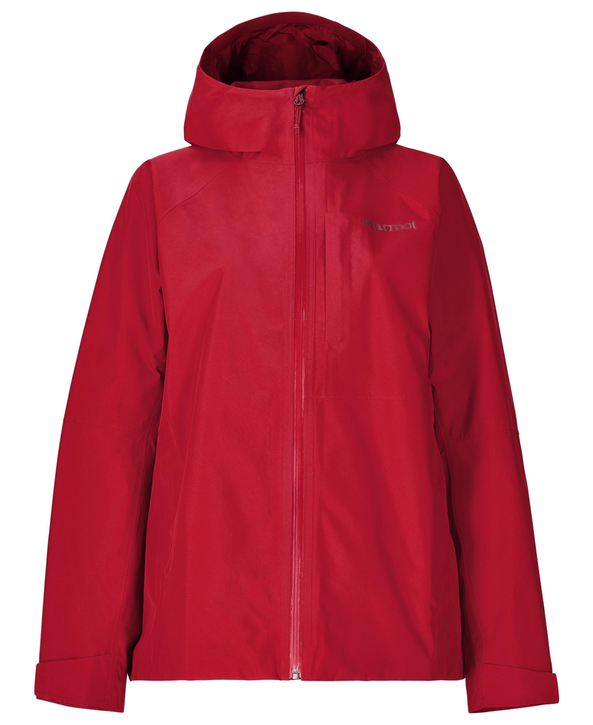 Marmot Women's Waypoint Gore-tex Hooded Collar Jackets In Red