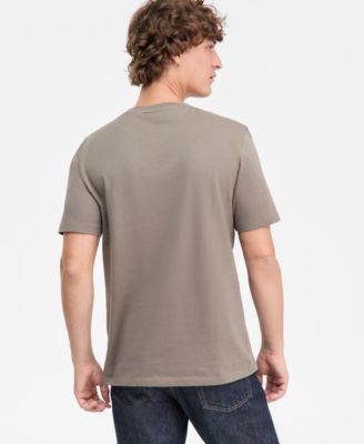 Men's Dugolini Short-Sleeve Embroidered Logo Dogs Cotton T-Shirt