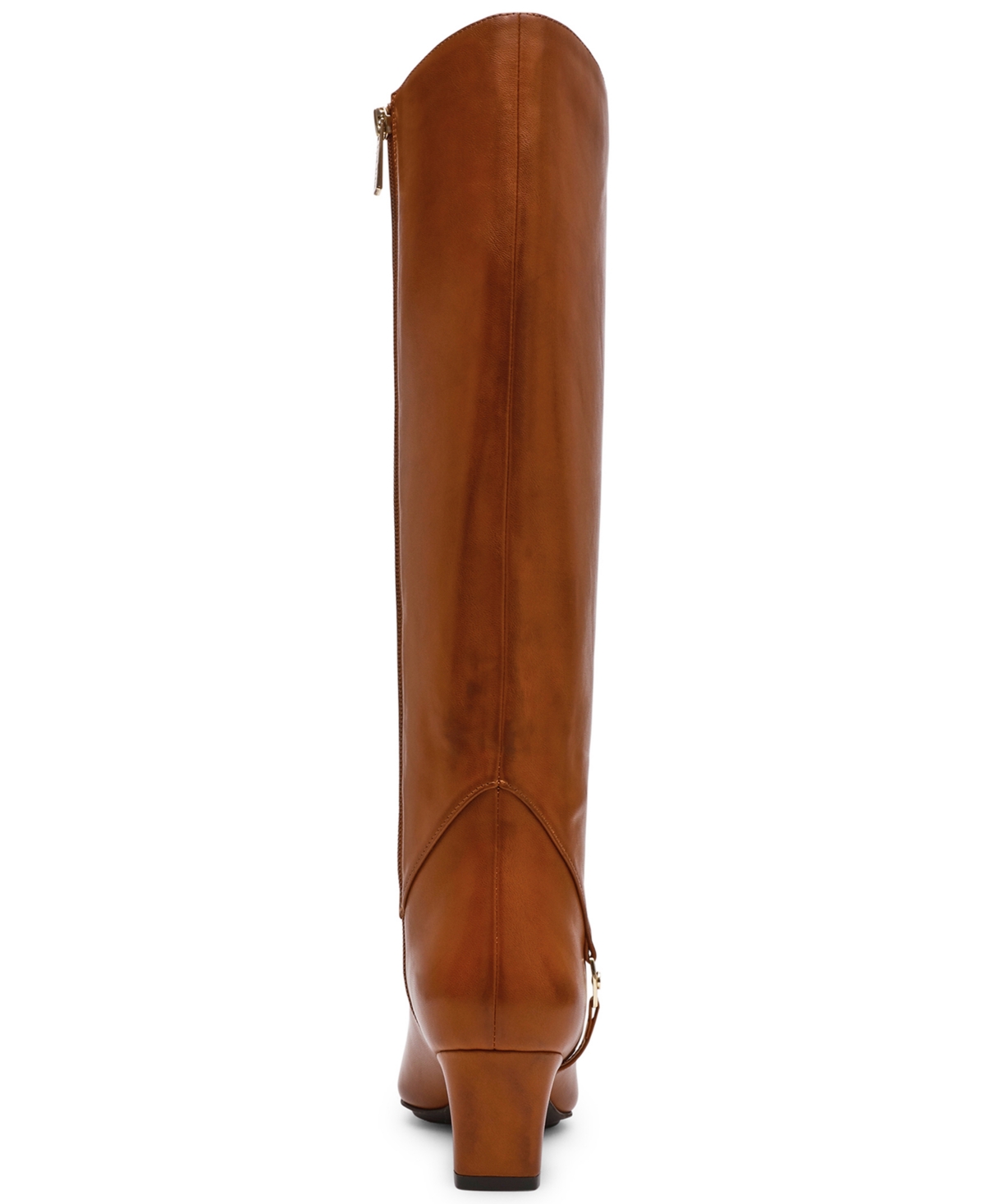 Anne Klein Womens Iverson Knee High Dress Boots Regular Wide Calf In Multi