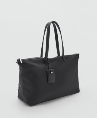 Women's Large Nylon Shopper Bag