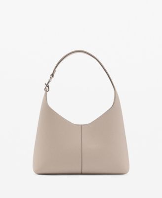 MANGO - Women's Metallic Detail Shopper Bag