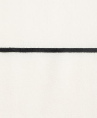 Women's Contrasting Low-Rise Knitted Pants