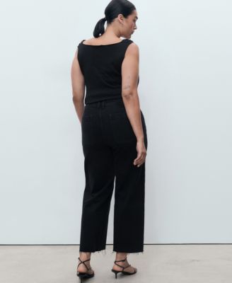 Women's Catherin Culotte High-Rise Jeans