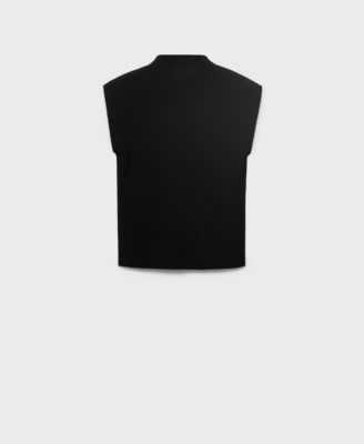 Women's Perkins-Neck Knitted Top