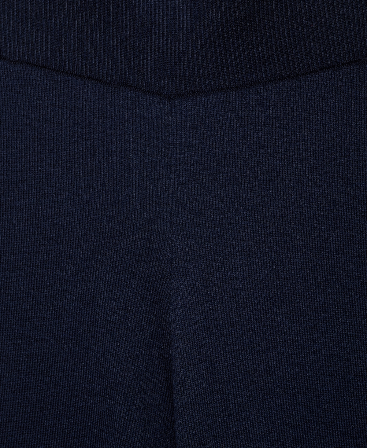 Mango Women's Straight Knitted Pants In Blue