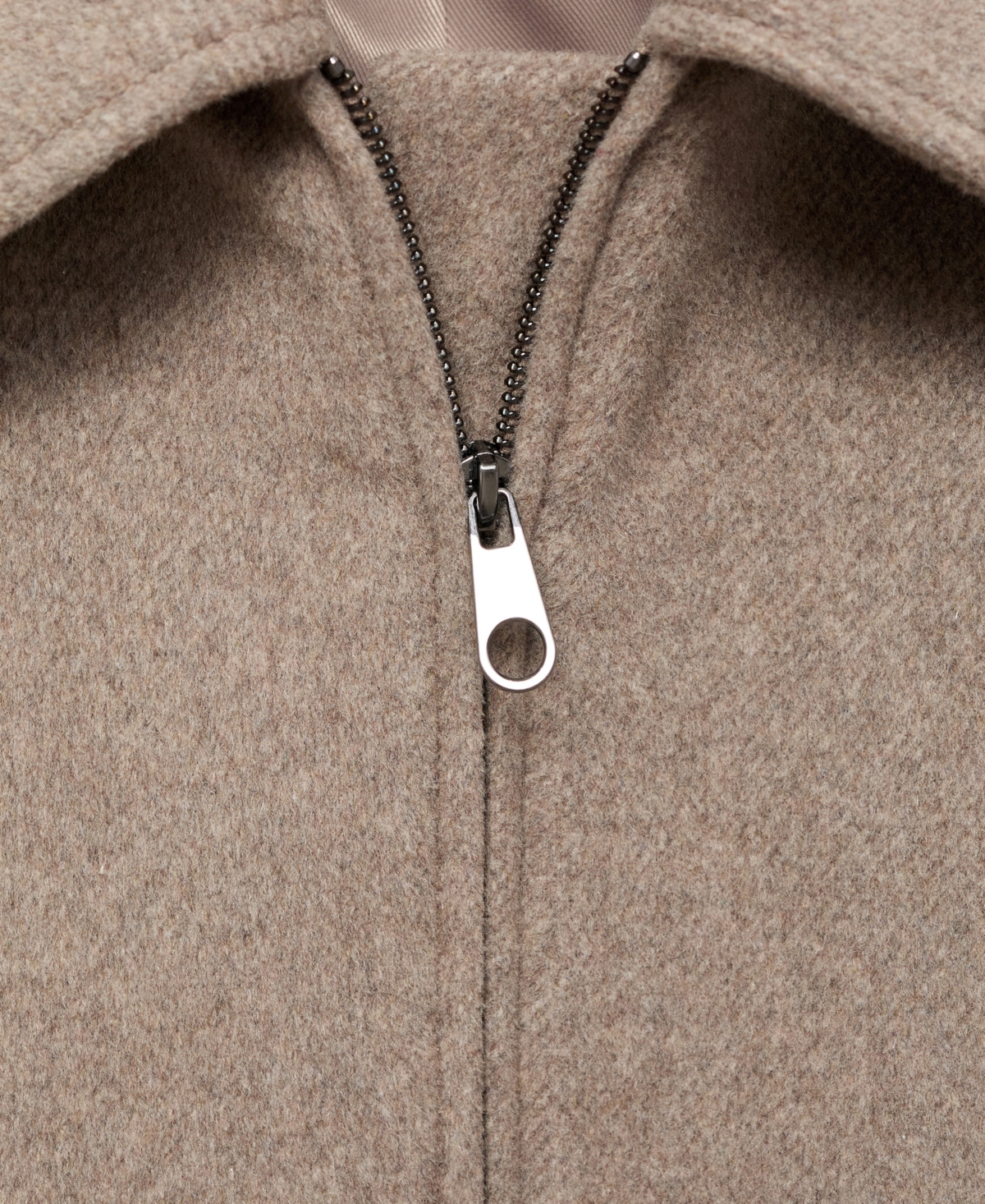 Mango Women's Wool Bomber Jacket In Neutral