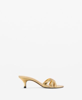 Women's Strappy Kitten Heel Sandals