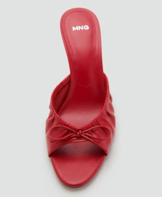 Women's Bow Heel Sandals