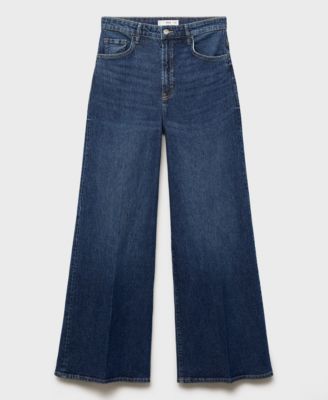 Women's High-Waisted Wide-Leg Jeans