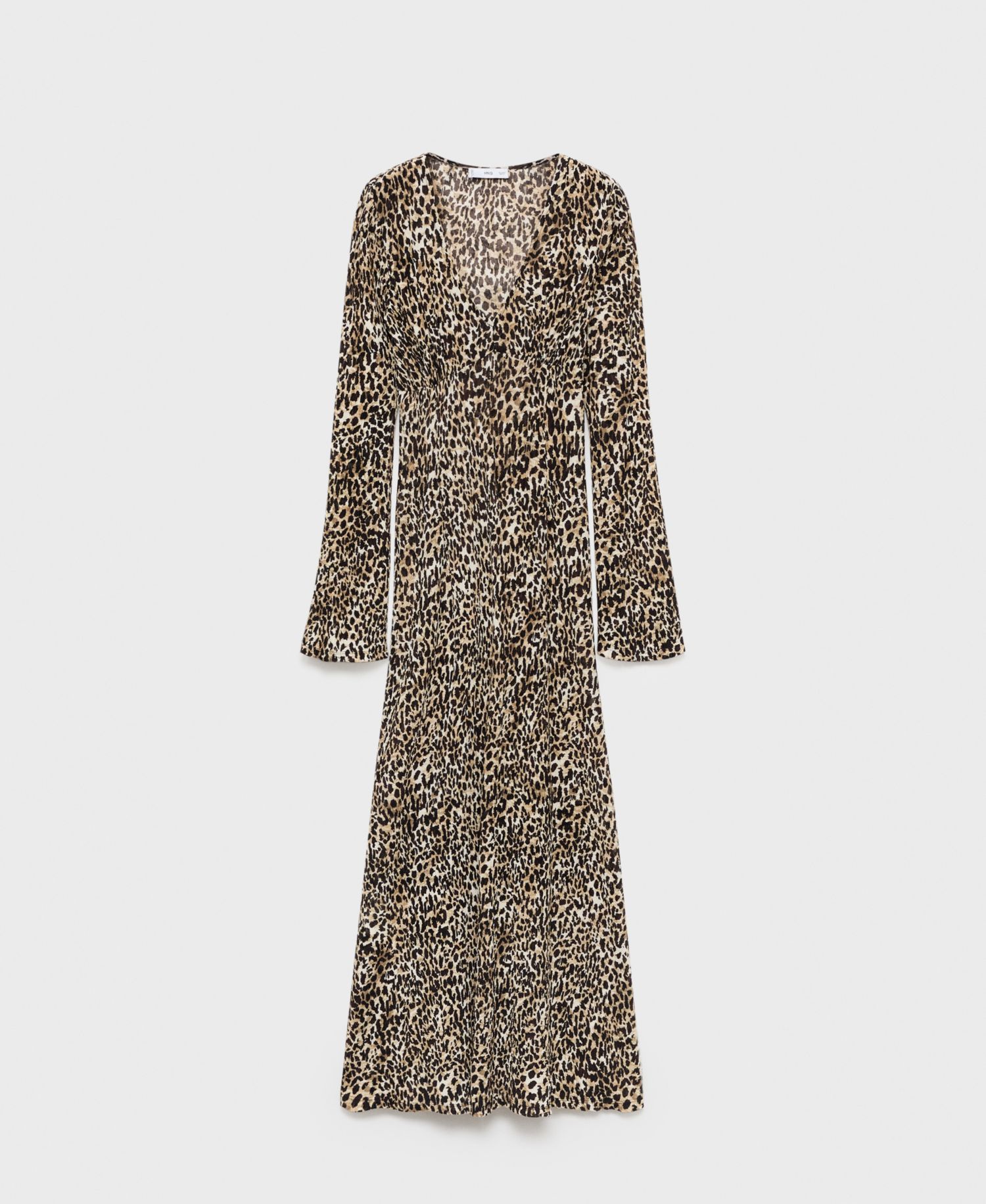 Women's Printed V-Neck Dress