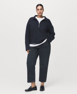 Women's Turtleneck Zipper Sweatshirt