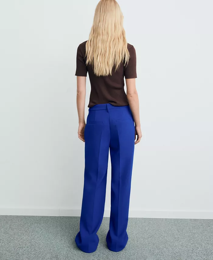 Women's Straight Mid-Rise Pants - thumbnail 2