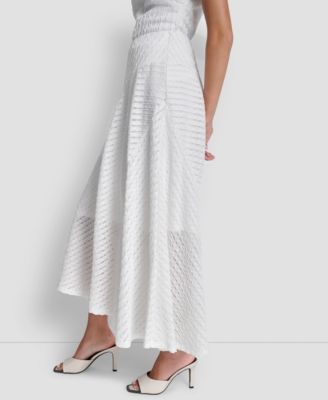 Women's Textured A-Line Pull-On Skirt