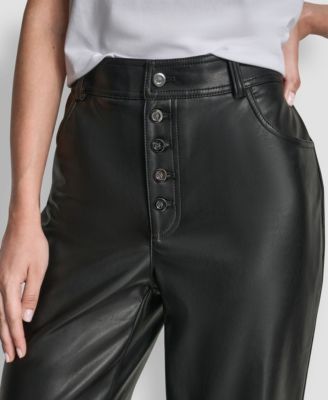 Women's Seamed Straight-Fit Pants