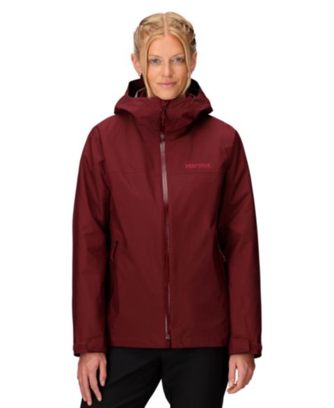 Женская куртка Marmot Minimalist Pertex 3-In-1 Jacket, цвет: Ягодный