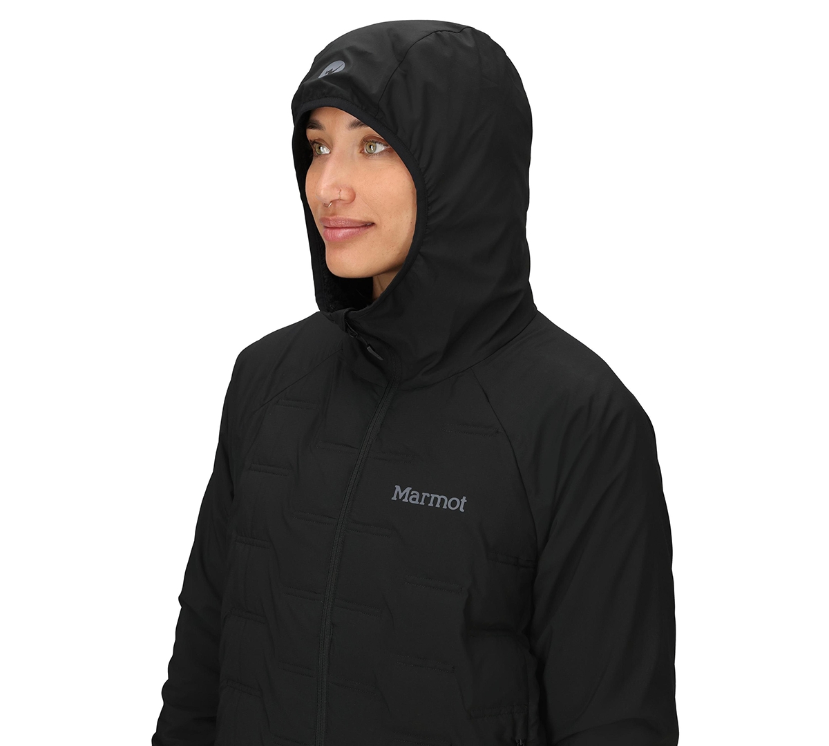 Marmot Women's Active Long Sleeve Hoodie In Black