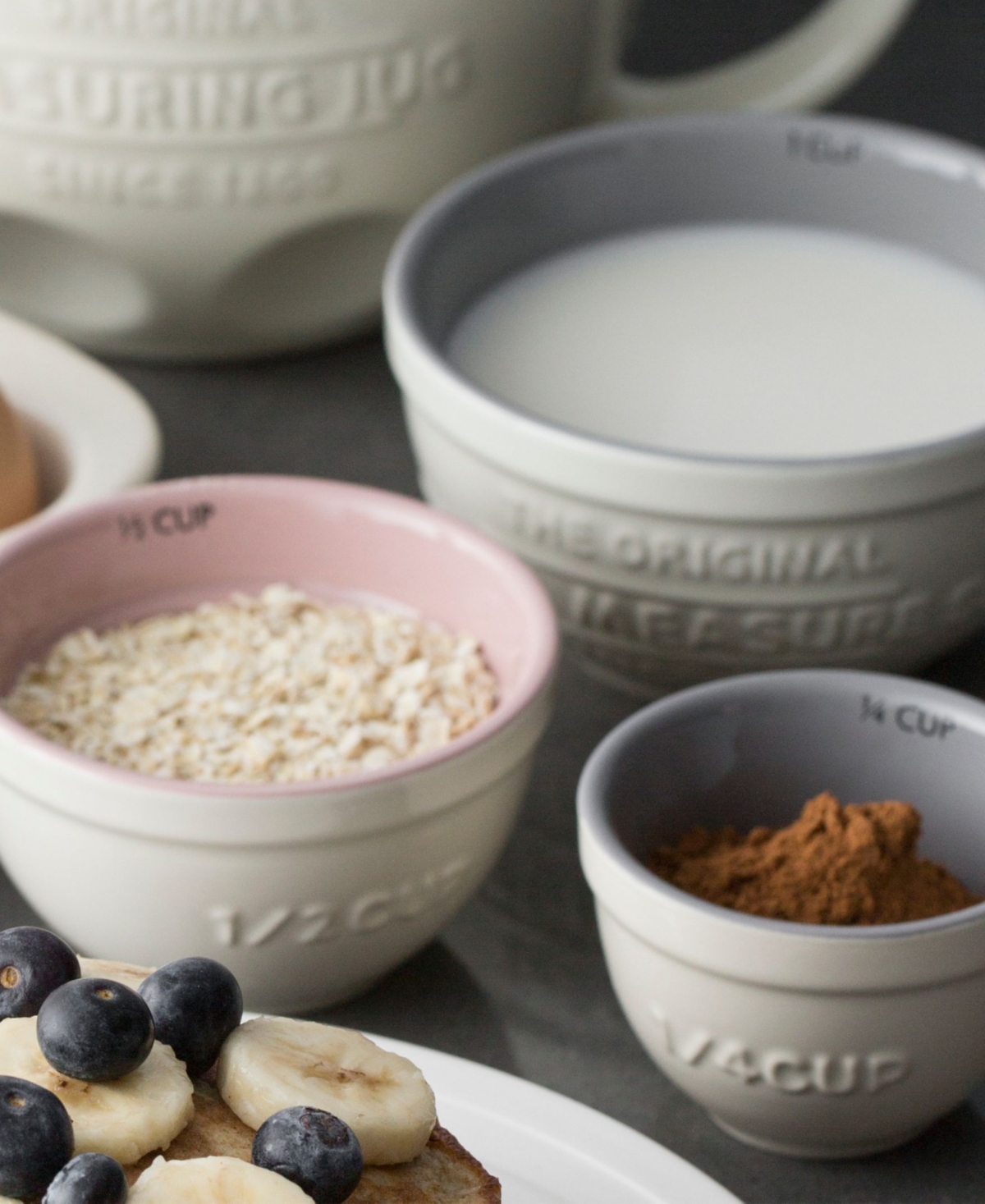 Mason Cash Innovative Kitchen 3-pc. Measuring Cup Set In White