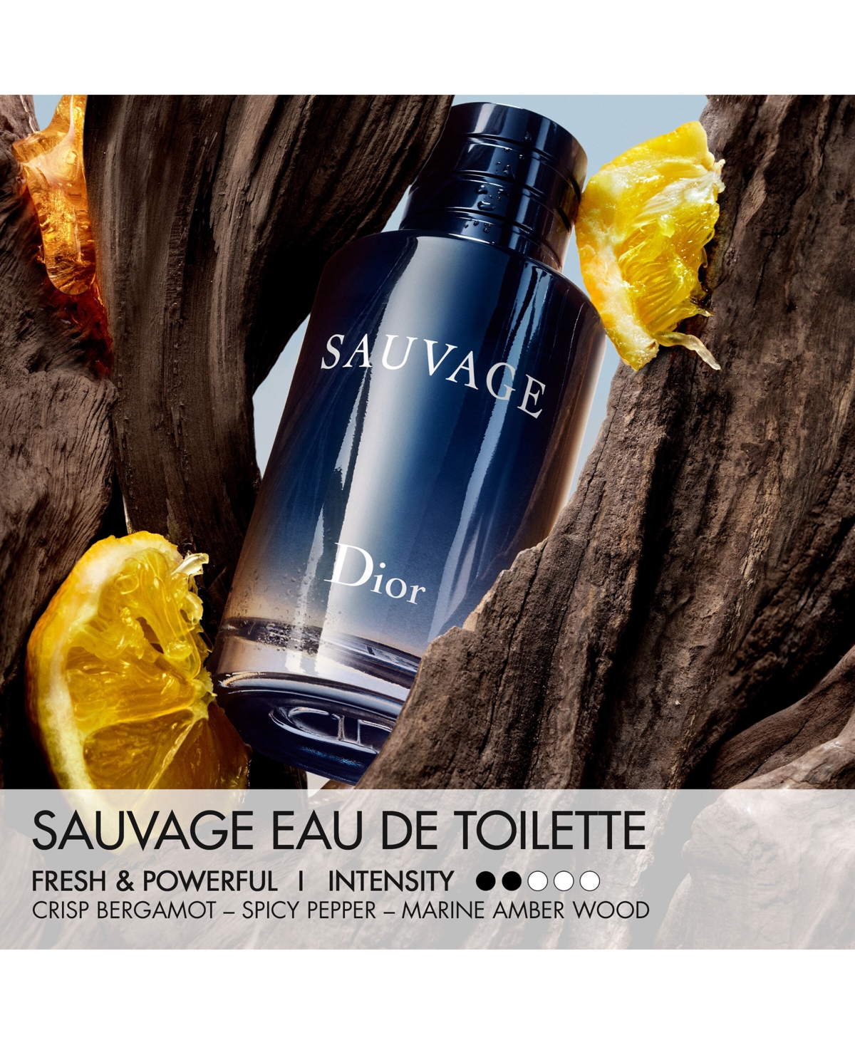 Dior 2-pc Sauvage Eau De Toilette And Travel Spray Gift Set In Transparent