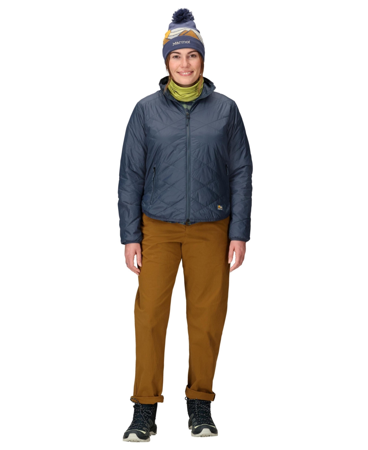 Marmot Women's Onward Insulated Long Sleeve Jacket In Blue