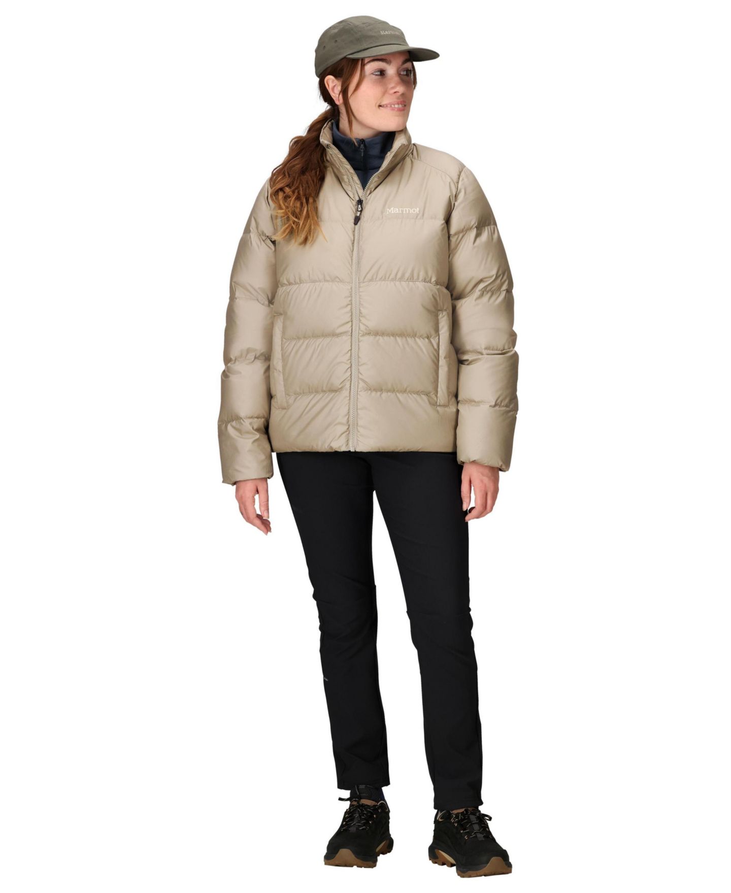 Женская куртка Marmot Guides Down Jacket, цвет: Arctic Nav — фото 4