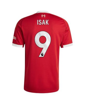 Men's Alexander Isak Red Liverpool 2025/26 Home Replica Player Jersey