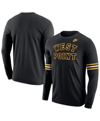 Nike - Men's Black Army Black Knights West Point Classic Collection Long Sleeve T-Shirt