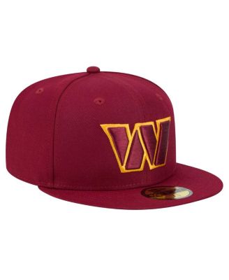 Men's Burgundy Washington Commanders Main 59FIFTY Fitted Hat