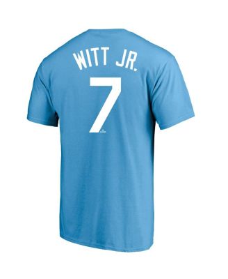 Men's Bobby Witt Jr. Royal Kansas City Royals Big Tall Name Number T-Shirt